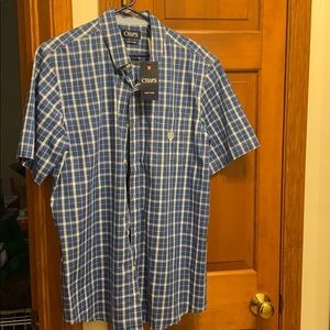 Chaps Short Sleeve button up